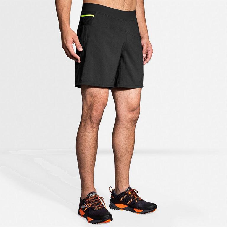 Brooks Cascadia 7 2-In-1 Hombre Pantalones Cortos - Grises (9526XWMGE)